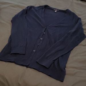 Gap Navy Cardigan Sweater